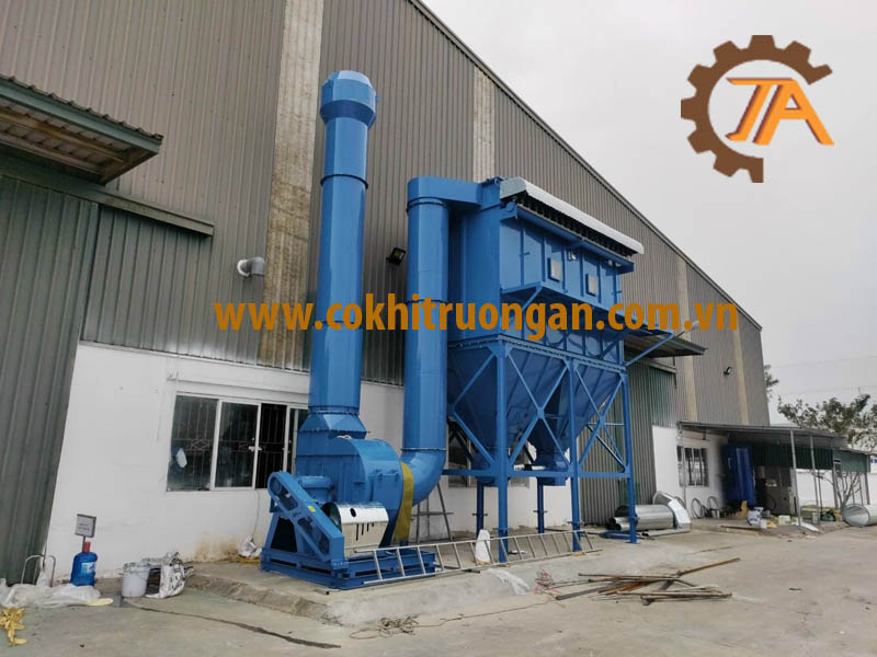 Hệ thống hút bụi vải tự động.