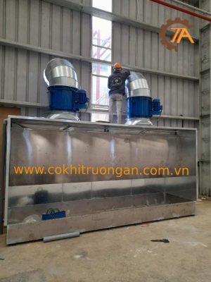 Buồng phun sơn màng nước