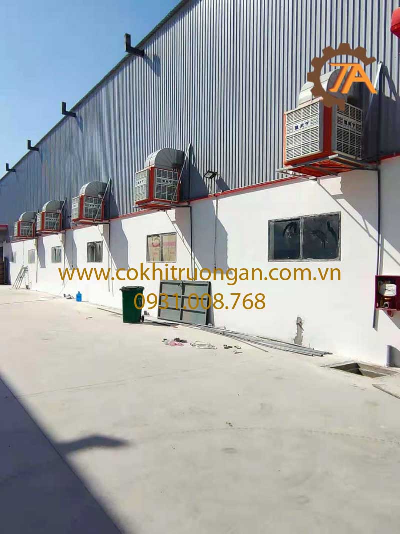 lắp đặt máy làm mát công nghiệp