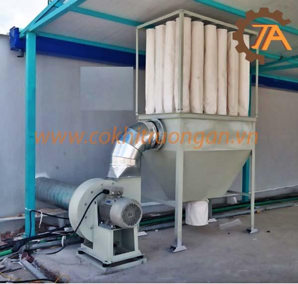 Hệ thống hút bụi túi vải Hệ thống hút bụi túi vải