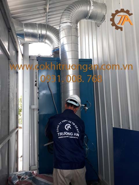 Hệ thống hút bụi kẽm Hệ thống hút bụi kẽm