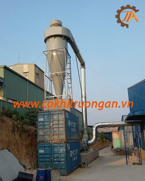 Hệ thống hút bụi gỗ bằng cyclone