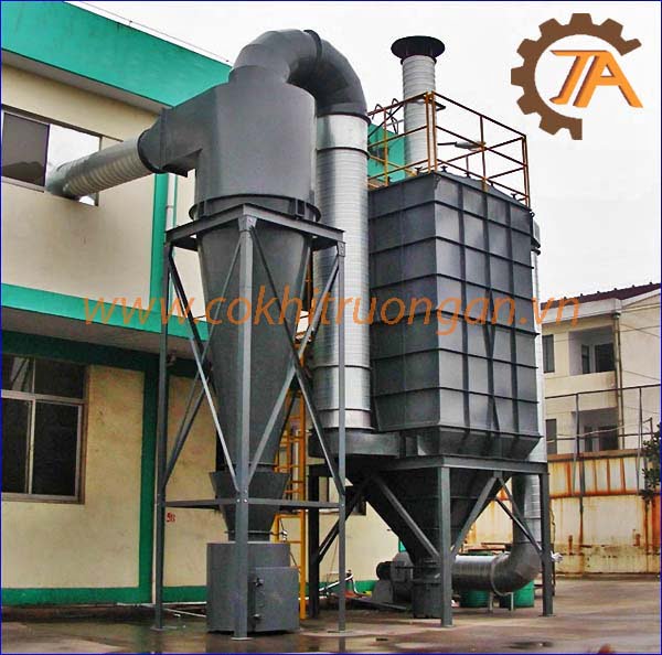 hệ thống hút bụi nhựa