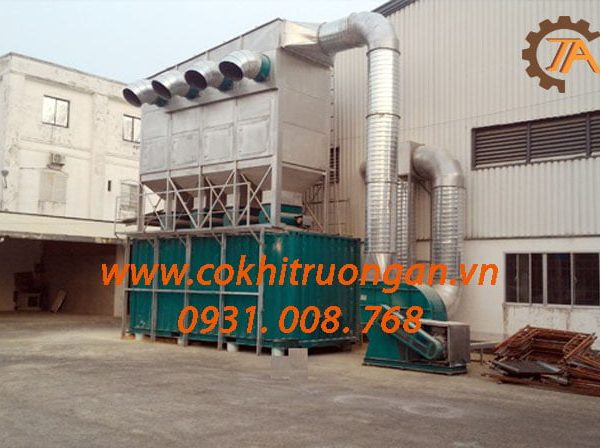 hệ thống hút bụi túi vải xưởng gỗ