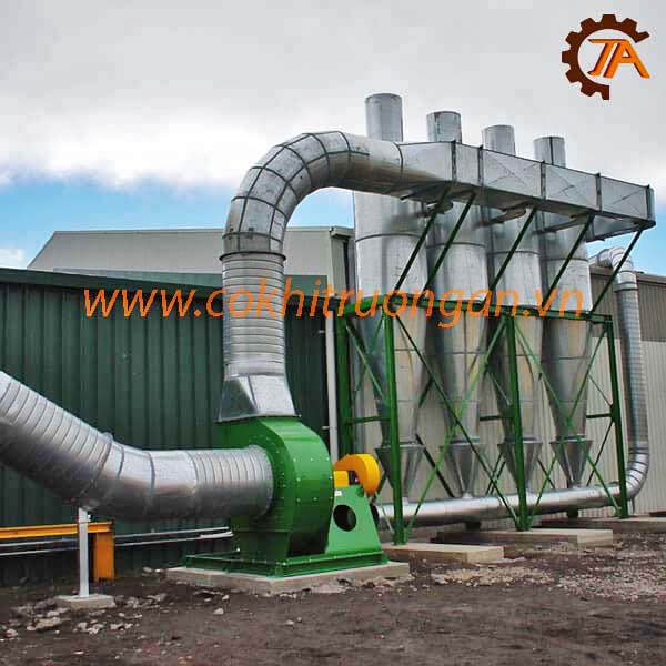 hệ thống hút bụi xưởng gỗ