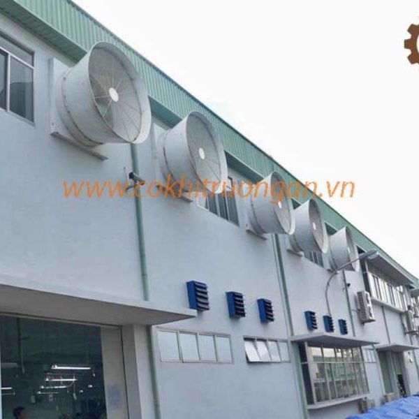 Hệ thống thông gió làm mát bằng quạt composite