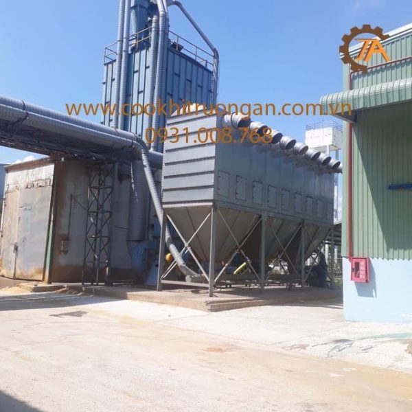 lắp đặt hệ thống hút bụi giấy