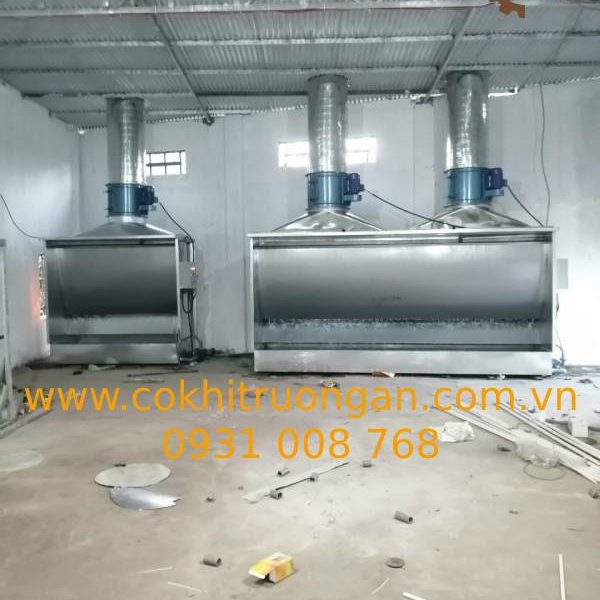 Xử lý bụi sơn cho nhà máy gỗ