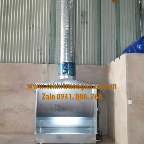 buồng phun sơn màng nước 2m