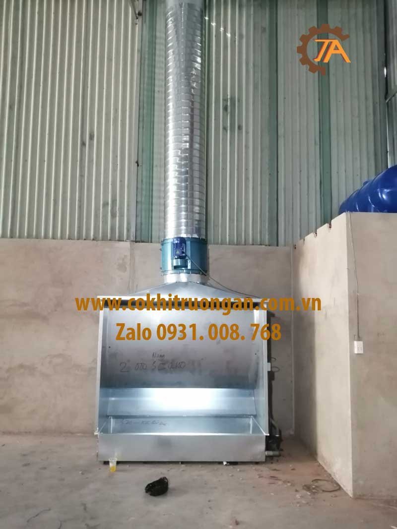 buồng phun sơn màng nước 2m buồng phun sơn màng nước 2m