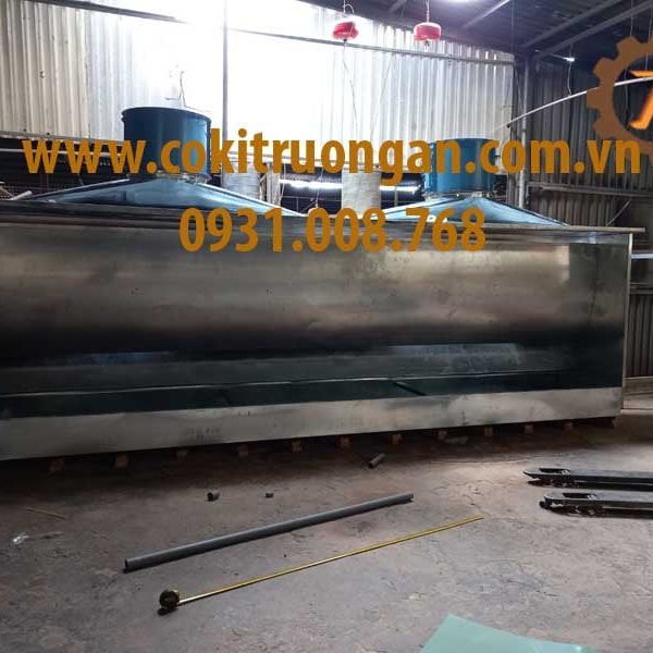 buồng phun sơn màng nước 6m