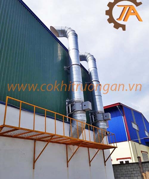 hệ thống hút bụi sơn ướt-02