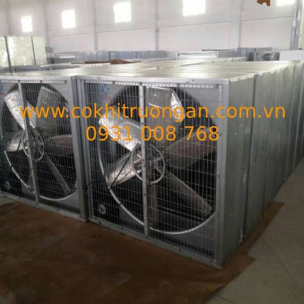 quạt thông gió nhà xưởng 1260|quạt hút gió vuông 1260