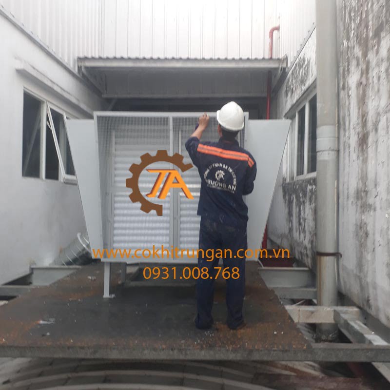 hệ thống cấp gió tươi nhà xưởng