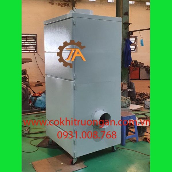 Tủ hút lọc bụi công nghiệp di động thân vuông | Giao hàng toàn quốc