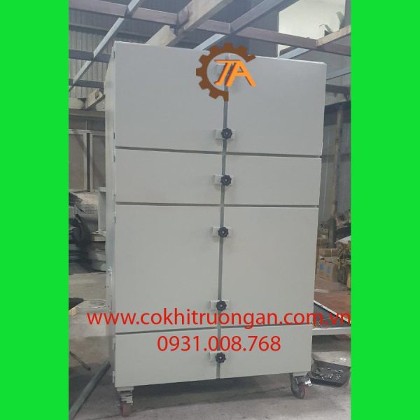 Tủ hút lọc bụi công nghiệp thân vuông | Giải pháp lọc bụi tốt nhất