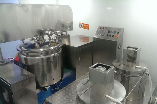 Bồn khuấy trộn mỹ phẩm