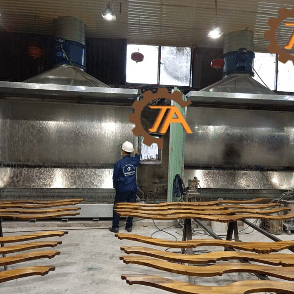 Tuân thủ các nguyên tắc cần thiết khi thiết kế phòng phun sơn