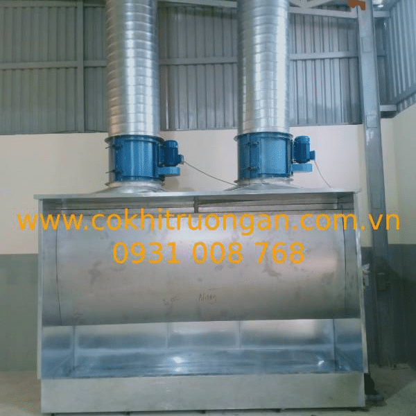 Buồng phun sơn có cấu tạo phức tạp